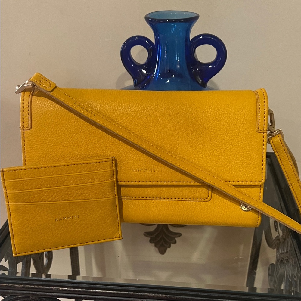 ♥️Final Price♥️Hammitt Beautiful Tangerine Yellow Crossbody Bag